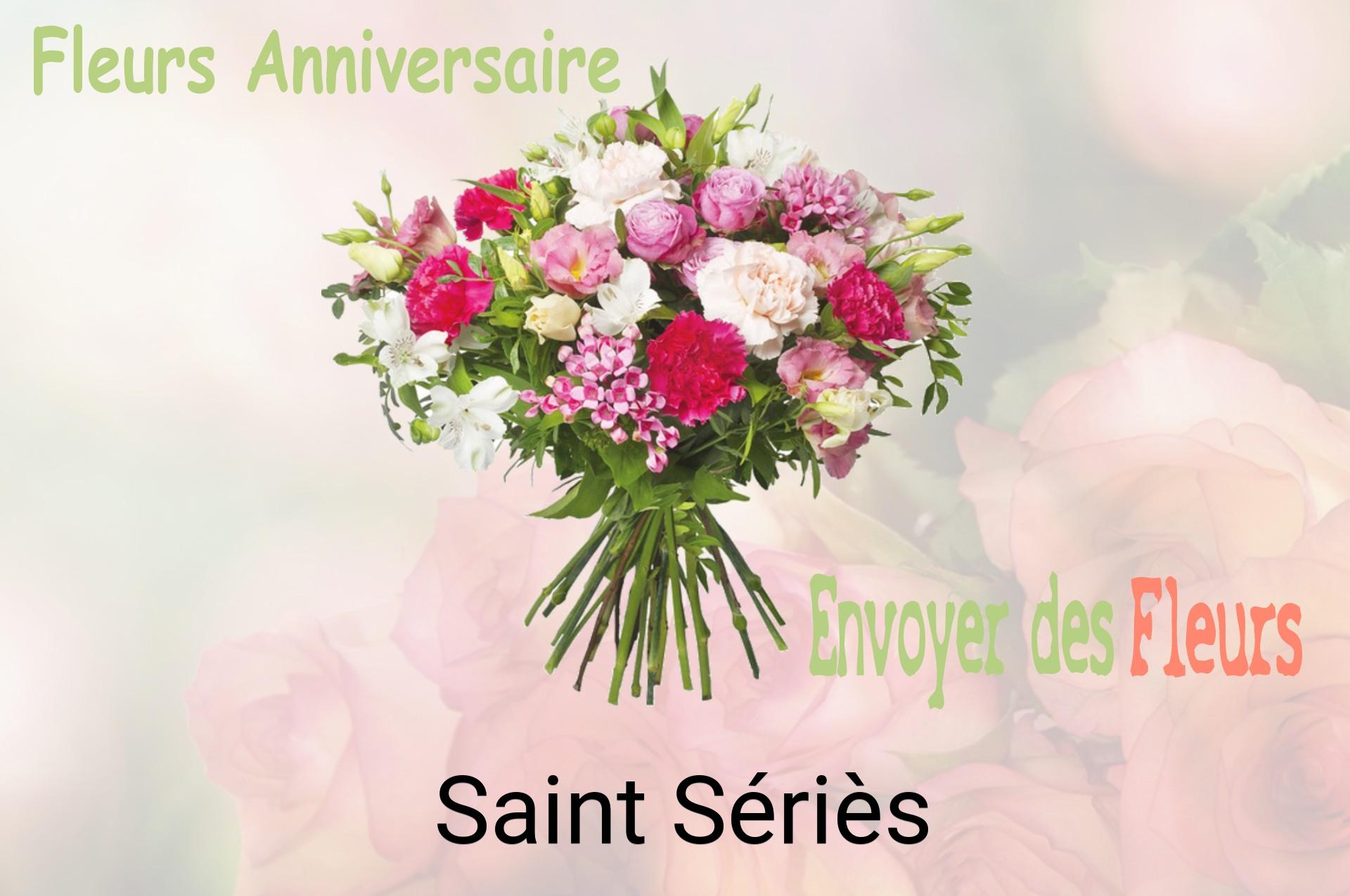 Bouquet de fleurs d’anniversaire livré à Saint-Sériès
